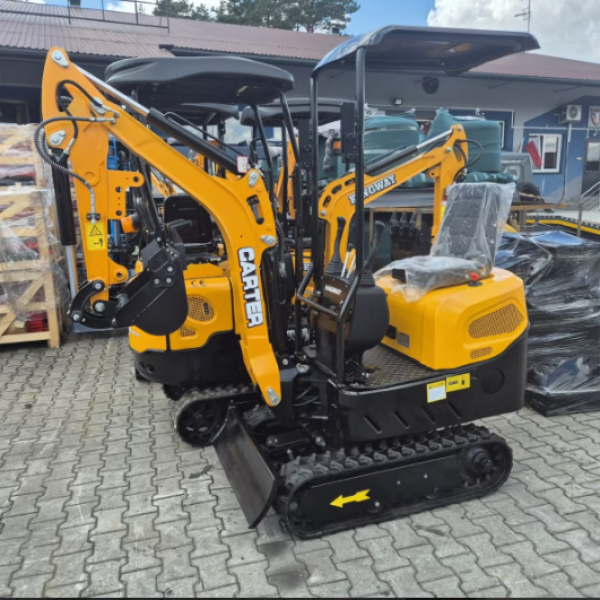 Minibagger Carter Gelb